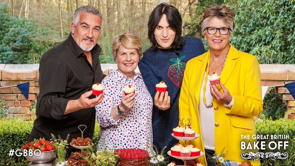 BritishBakeOff's tweet image. Good things come to those who bake.
The Great British Bake Off. Coming soon to Channel 4. #GBBO