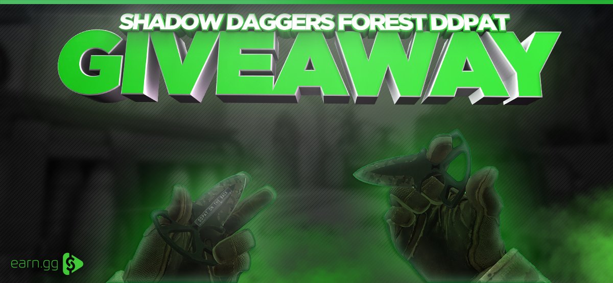 elootgg's tweet photo. Shadow Daggers Giveaway. Retweet &amp; Follow to Enter! Ending on 04/14 https://t.co/WrMVSVzUxf