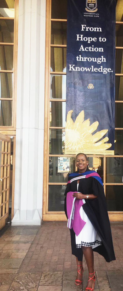 BulelaniMfaco's tweet photo. Congratulations to one of my favourite ladies Zimkhitha. First met her in 2011 e @UWConline. A hood represents a qualification. 3 https://t.co/o42cPFlEIa
