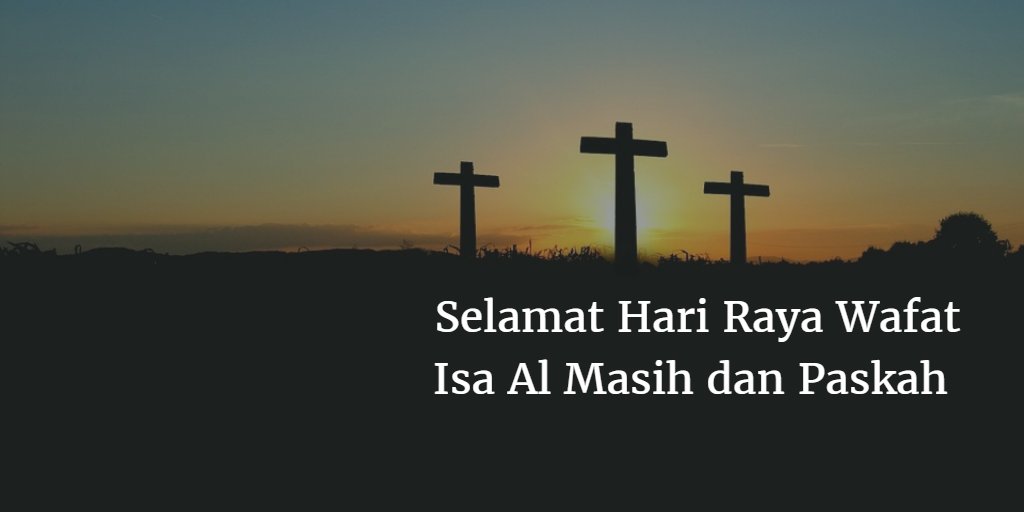 Nulistik's tweet photo. Segenap admin Nulistik Selamat Hari Raya Wafat Isa Al Masih dan Paskah https://t.co/SBDnYzIfGv