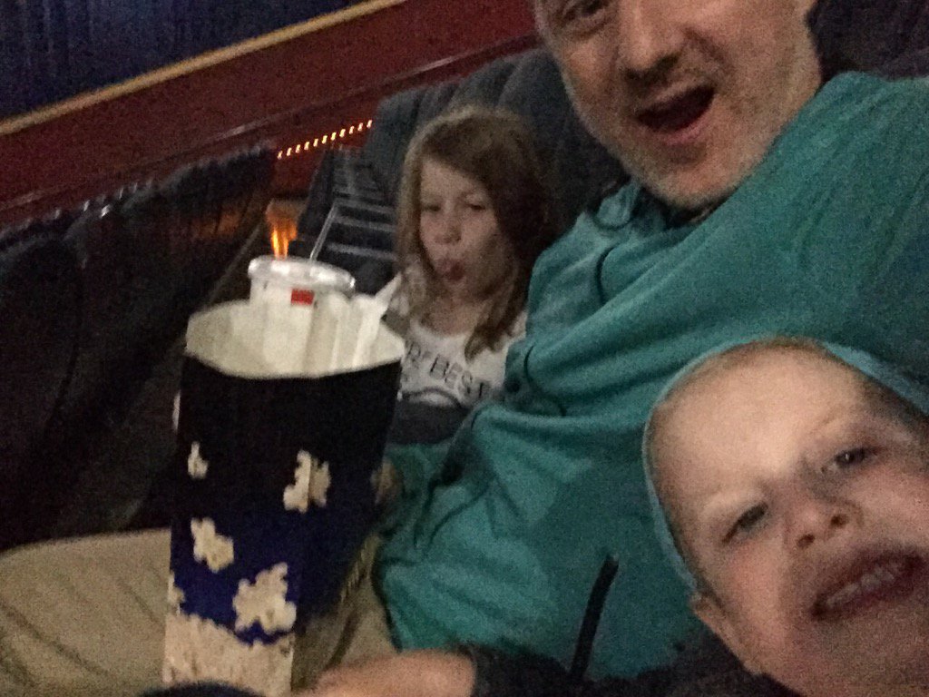 Movie time! #springbreakwithkids