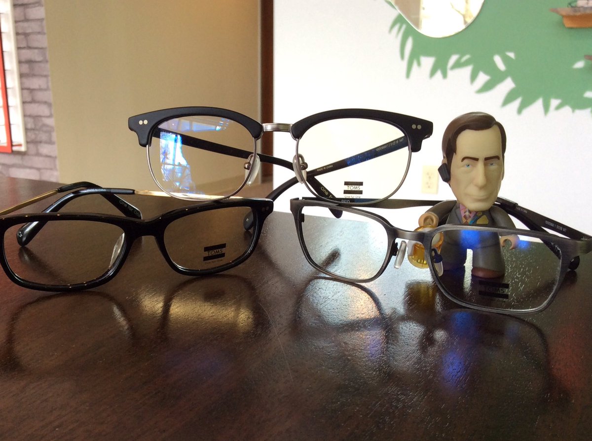 New #tomsoptical came in today!! #blessed #oneforone #getyoureyeschecked #visualeyespdx