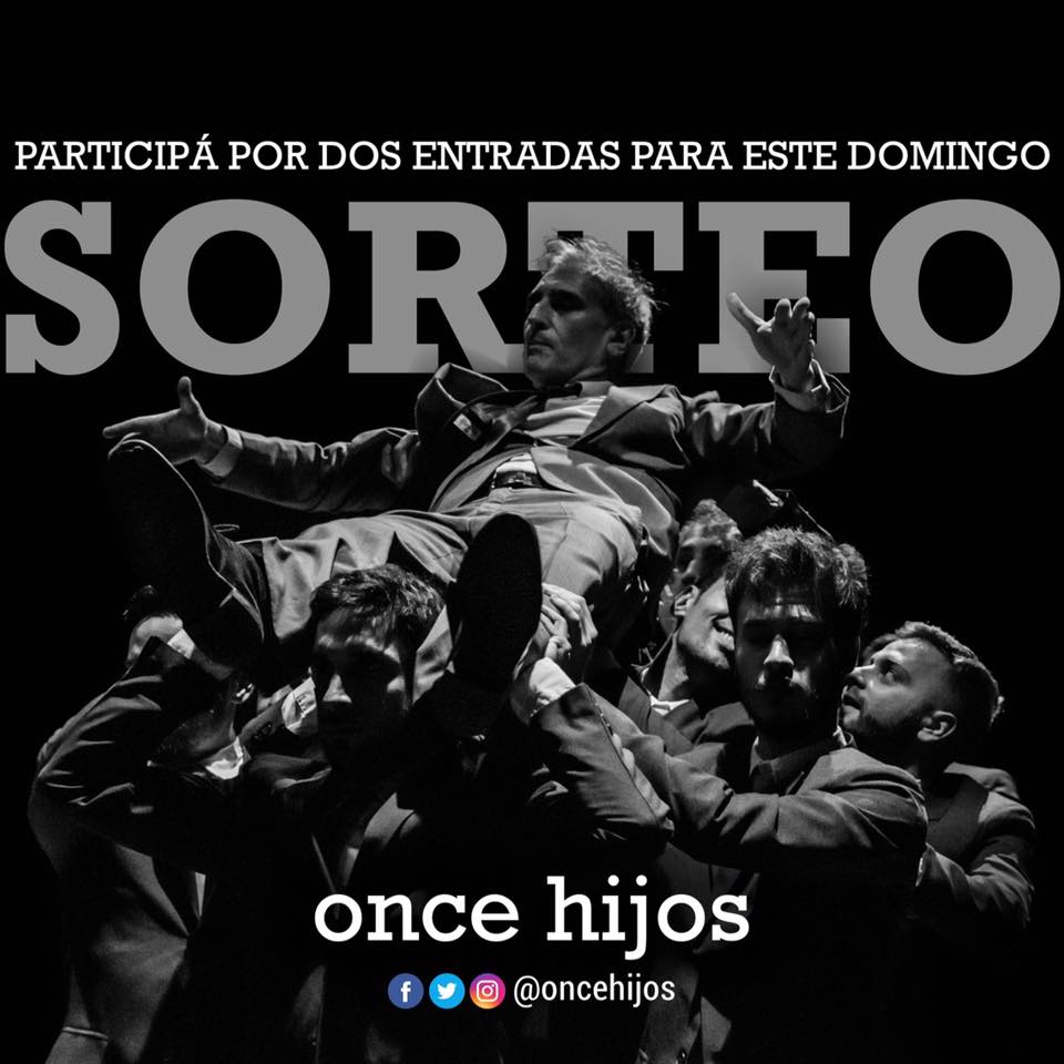 OnceHijos's tweet photo. @OnceHijos SORTEAMOS DOS ENTRADAS ¡VENÍ AL TEATRO! INGRESA Y PARTICIPA https://t.co/4ZkF1FLxyk … https://t.co/8vKH8K7Fln