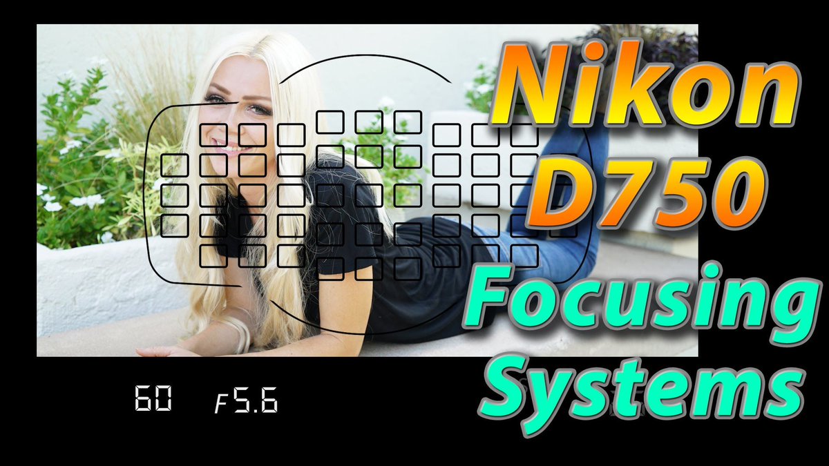 Super helpful video!!! Nikon D750 Tutorial Training - Focusing Systems - How to buff.ly/2peSnHJ