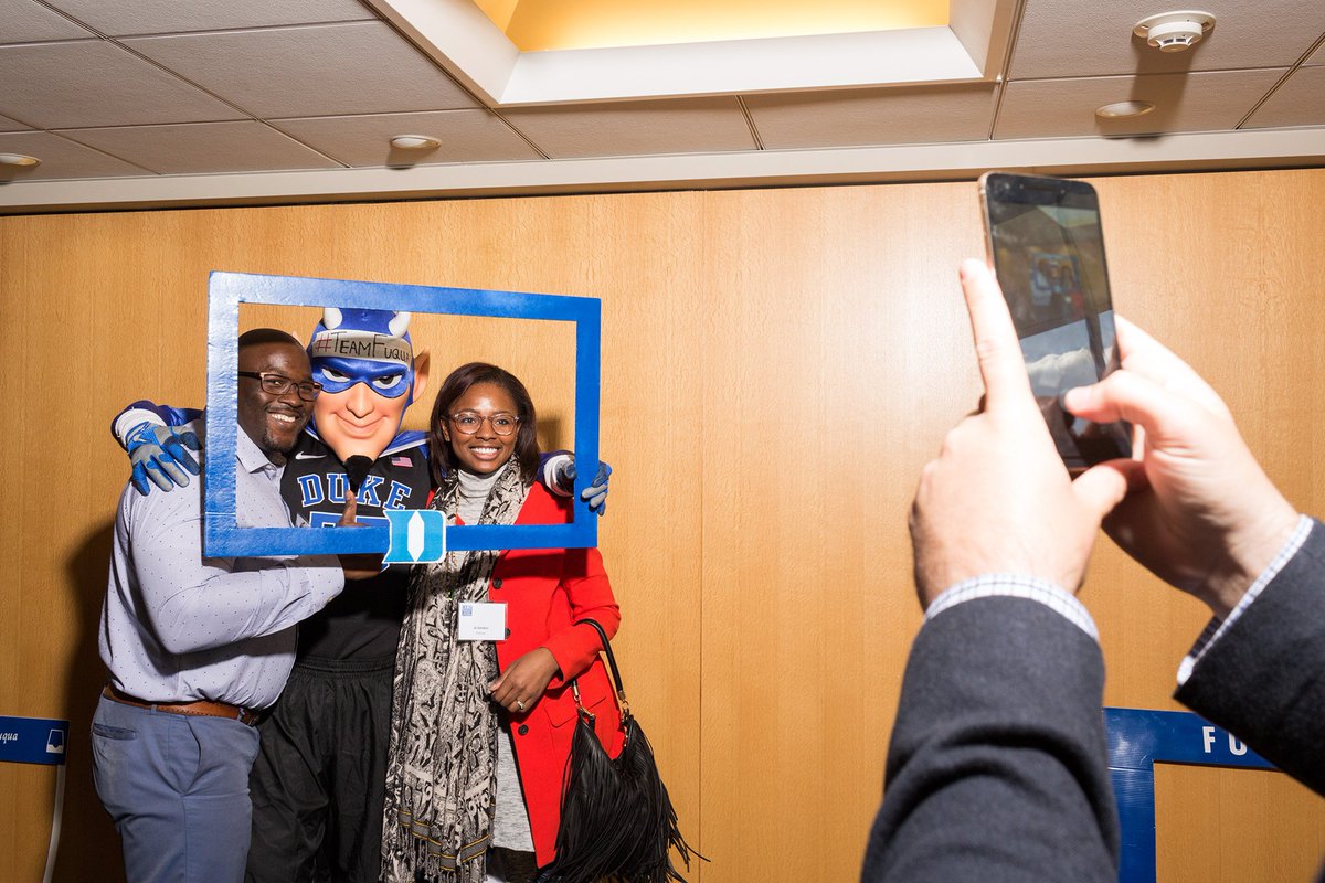 DukeFuqua's tweet photo. Only 1 week until Blue Devil Weekend! Looking forward to seeing #FuquaBound students and #FuquaAlumni at #DukeBDW https://t.co/OGKgL2XRGJ