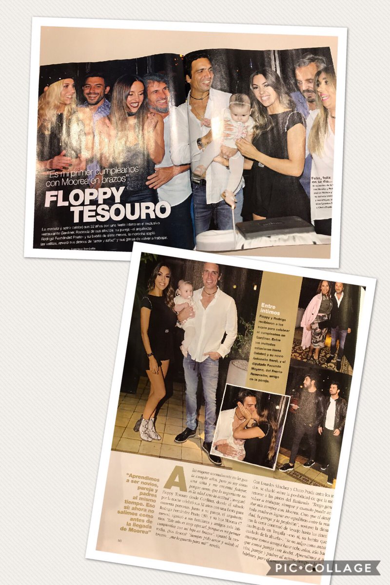 Gracias por acompañarme en la noche de mi cumple <a href="/genteonline/">GENTE</a> hermosa nota <a href="/marucociffi/">Marina Cociffi</a> 😍👏