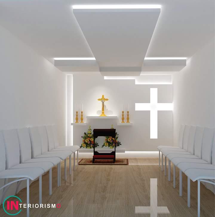 InteriorismoSt's tweet photo. La luz y la divinidad son factores que van siempre acompañados de la mano.
#DiseñoInterior #Oratorio #EstiloMinimalista #SemanaSanta https://t.co/BPe84CQJ5g