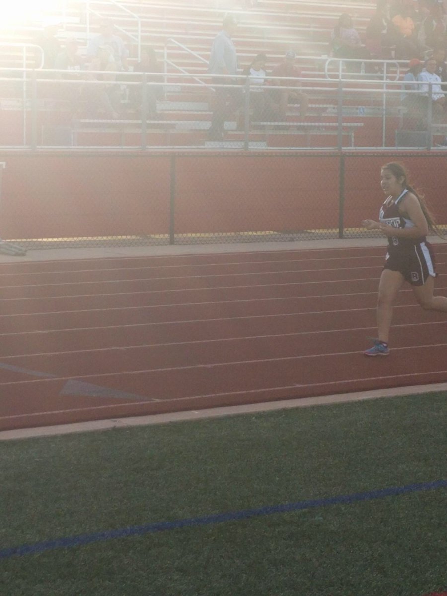 BHSLadyBearVB's tweet photo. Bastrop girls mile runners in action! Great job lady bears! https://t.co/kM1VqxlZSl