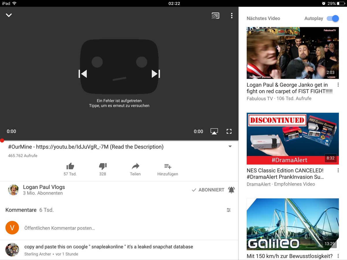 MiftariEnis's tweet photo. @TeamYouTube this comes on every video... WHY TF IS THAT?! https://t.co/4kIFKMlfZR