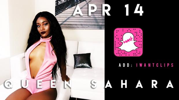Queen Sahara's SnapChat takeover is tomorrow! Don't miss it! #iWantClipsTakeover https://t.co/XXyt8q