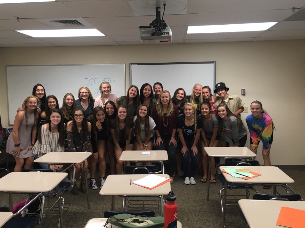 chatfieldsenior's tweet photo. Coach Lynn and her new ladies basketball team. Welcome coach Lynn to #Chargerpride. @JeffcoAthletics @CHSAA https://t.co/Dh128Cwo7i