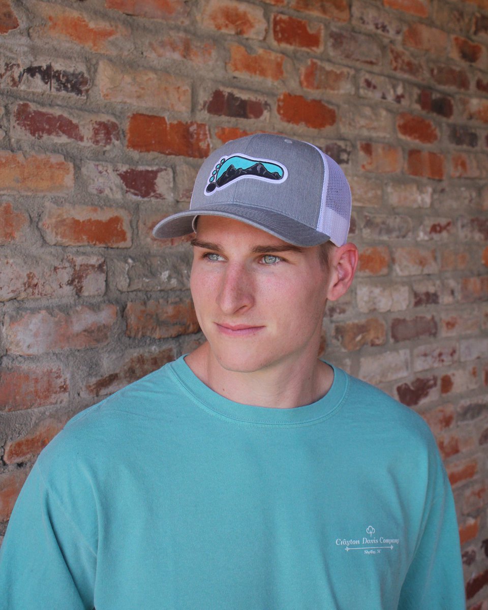 CraytonDavisCo's tweet photo. The Foothills Trucker Caps are back for the summer! Limited supply! Pre-order available online. #CraytonDavisCrew https://t.co/htUmXB2AYi