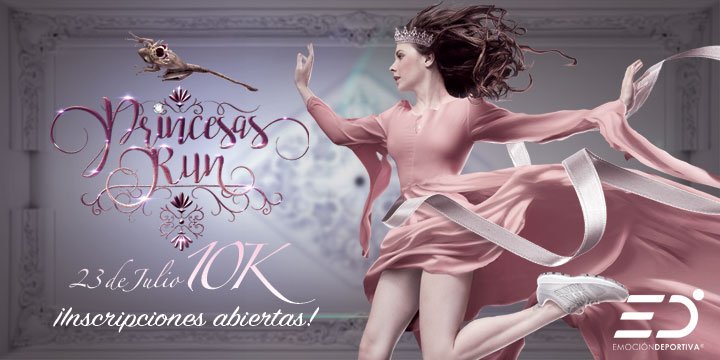 emocionD's tweet photo. ¡Muéstrale al mundo que correr como princesa, significa no detenerse nunca!
https://t.co/gzRHPoKzZo 
#SoyPrincesaCorredora #PrincesasRun2017 https://t.co/4qmoYUrKLJ