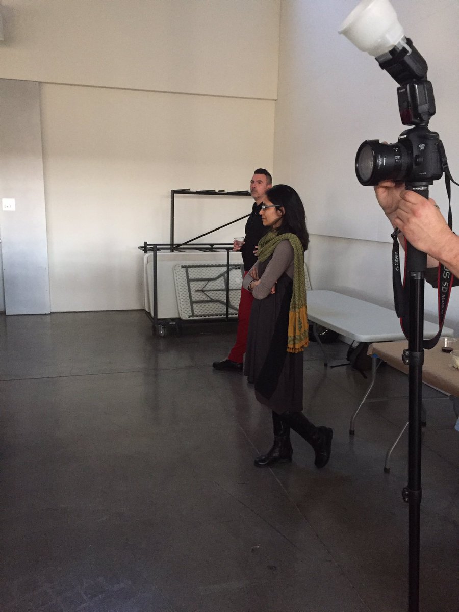 CCA_Center's tweet photo. Our director, Shalini Agrawal looking mighty proud as @CACollegeofArts students present social impact projects for the #impactawards https://t.co/sbQb4GR4am