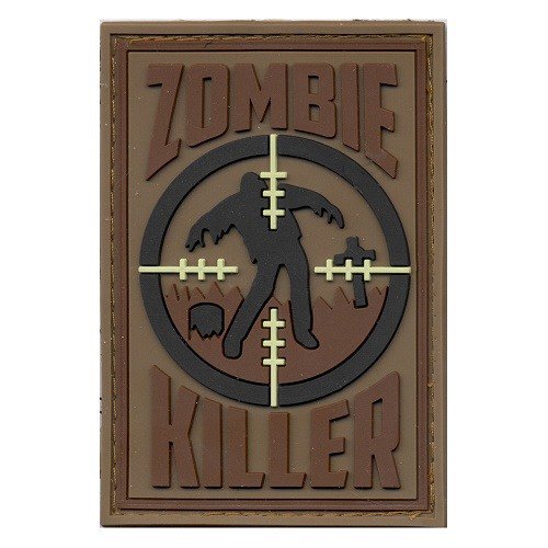 JAMMGEAR's tweet photo. Patch, Zombie Killer PVC – 72203 https://t.co/d8cX33LXC6 https://t.co/8zfZdofU2i
