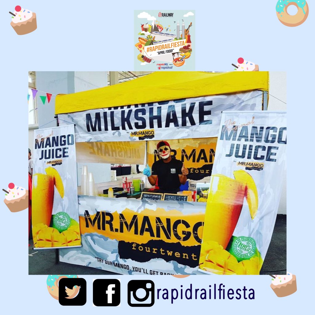 Jomm dapatkan MILKSHAKE di #rapidrailfiesta Sabtu &amp; Ahad ini! Kat mana?? STESEN LRT ARA DAMANSARA 🎉 10 pagi - 10 malam 🎉