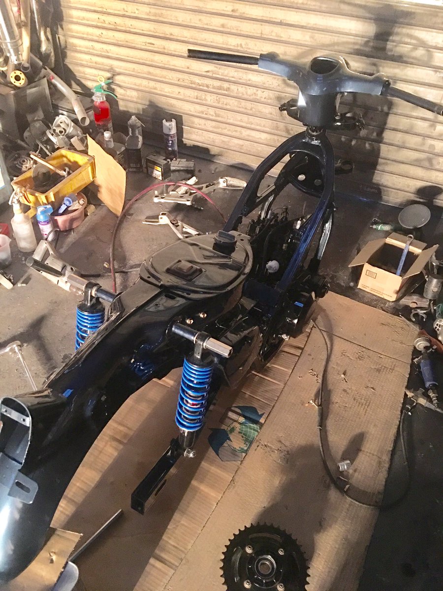 Maru1Motorcycle's tweet photo. #crazycub 17号機
#cub
#honda
#十七号機#ホンダ
#supercub250
#バリバリ伝説
#2サイクル
#2st
#45ps
#45馬力#suzuki #2スト#ツースト
#販売
#クレイジーカブ
#streetcub
#17Unit
#17号機 https://t.co/SAzSRswhGr