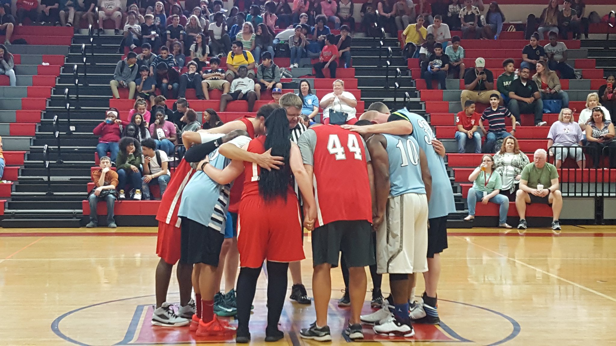 Hurst Junior High on Twitter "Cops vs. Raiders game was a huge success