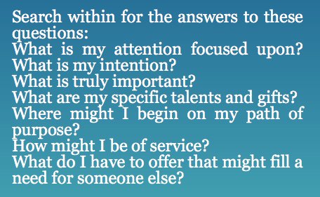 #motivation #inspiration Some questions to live by: