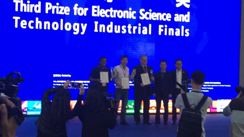 Congrats <a href="/huginnovations/">Hug Innovations</a> Wins 3rd Prize for ES&amp;T Category at #Shenzhen #startup #Competition #IEICSz