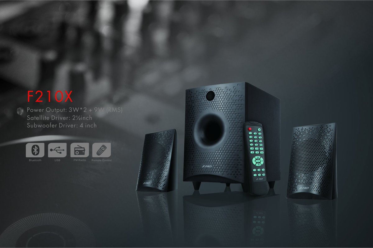 f210x speakers