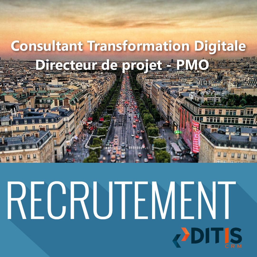 ITS4UFrance's tweet photo. Nous recrutons 1 consultant Project Management Officer #PMO https://t.co/mg03rlCBo6 #emploi #emploidigital #jobparis #TransformationDigitale https://t.co/IbGQ0FPK1C