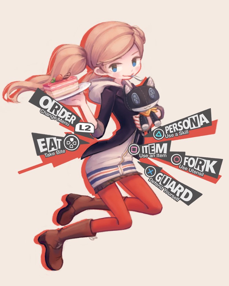 モルガナ(ペルソナ) ,高巻杏 「Ann Takamaki from Persona 5 」|makarollのイラスト