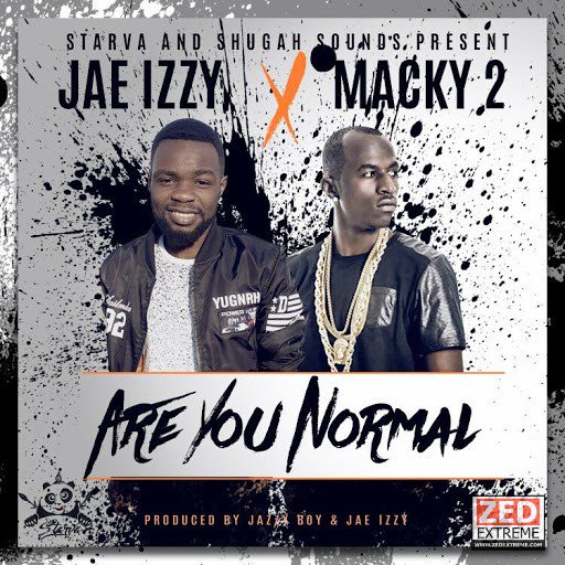 ZedExtreme's tweet photo. Jae Izzy ft. Macky 2 - Are You Normal ( #Link: https://t.co/UiXcuwlZCv ) #Africa #AreYouNormal #Download #Free #JaeIzzy #Macky2 https://t.co/XIHE2P4LRO