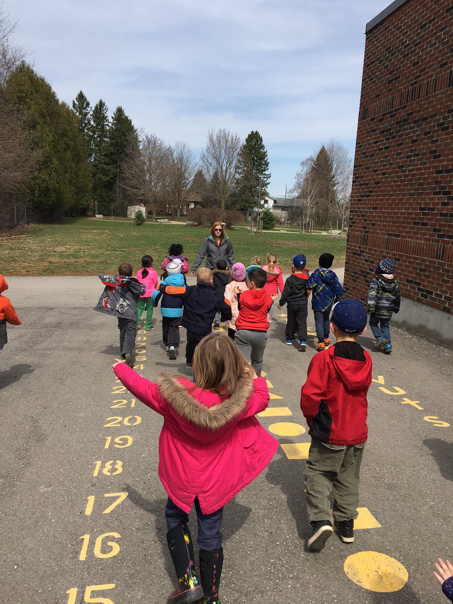 Sheer joy when learning we were going in an Easter egg hunt for eggs with our names on them!