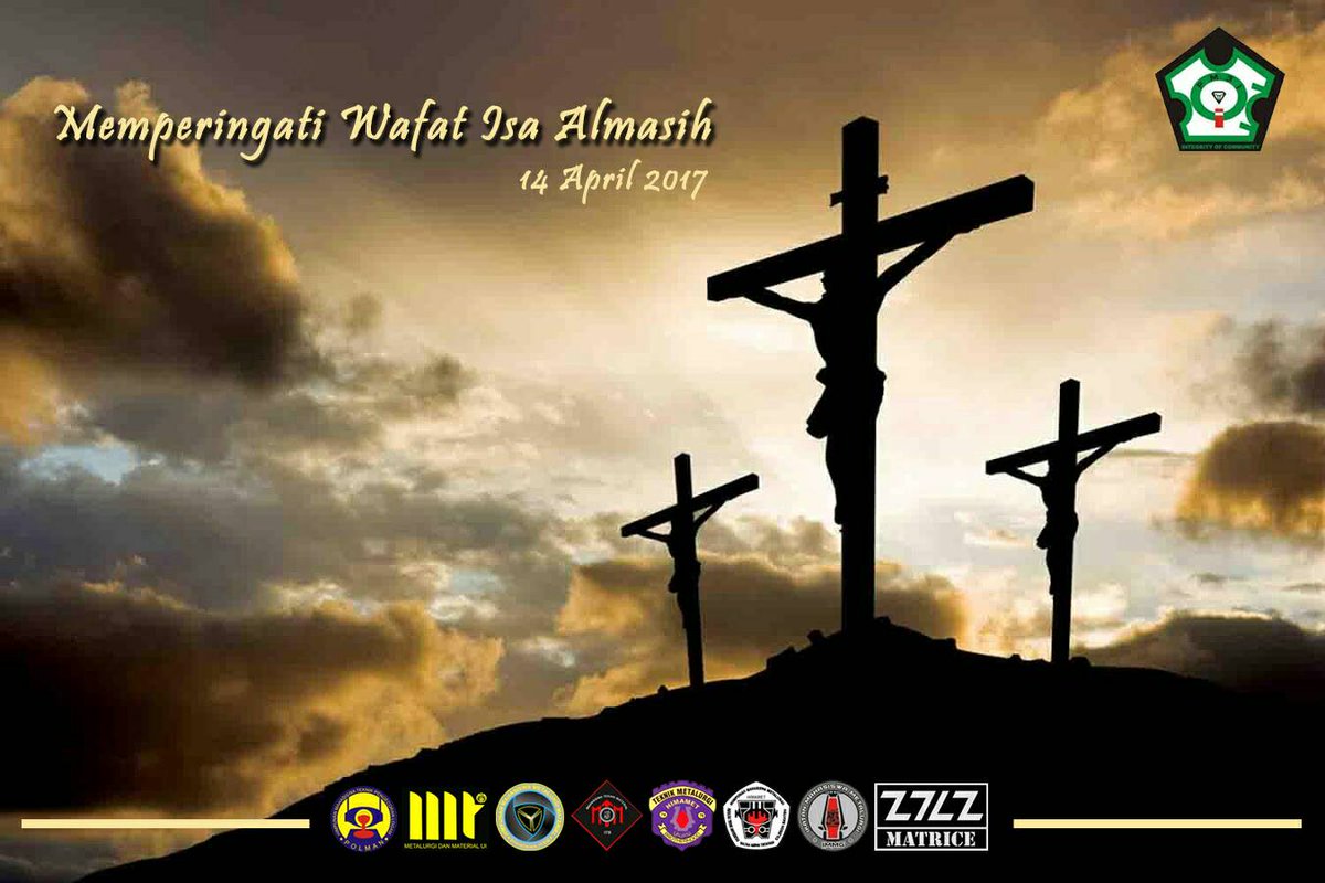 PM3I's tweet photo. Kami keluarga besar Perhimpunan Mahasiswa Metalurgi Material se-Indonesia mengucapkan Selamat Hari Raya Jumat Agung 14 April 2017 https://t.co/ge6QUEDfwF