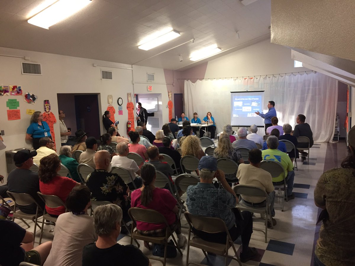 CaptBWilson's tweet photo. Packed house at the Littletown Community Center discussing a possible annexation. https://t.co/Lh6CJHuYIz