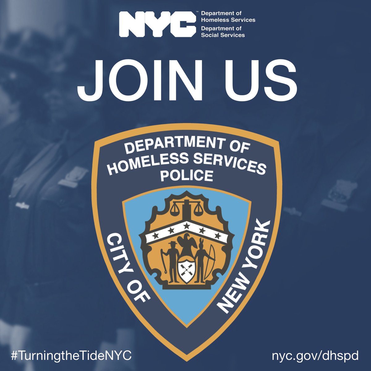 NYCDHS's tweet photo. DYK? DHSPD was founded in 1993 to promote security within DHS facilities. Apply to #joinDHSPD today: https://t.co/WY4coaTE5r https://t.co/r8uK6FN6Wh
