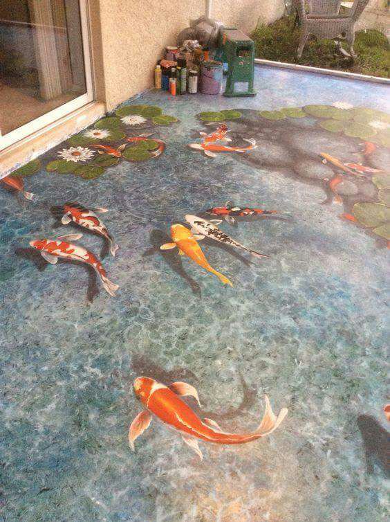 AngelCoating's tweet photo. This is a 3D epoxy flooring https://t.co/jLZNLqxWcn
