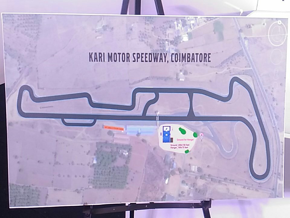 Here at #KariMotorSpeedway for @VolvoAutoIndia #S60PolestarIndia launch ~ @news24tvchannel