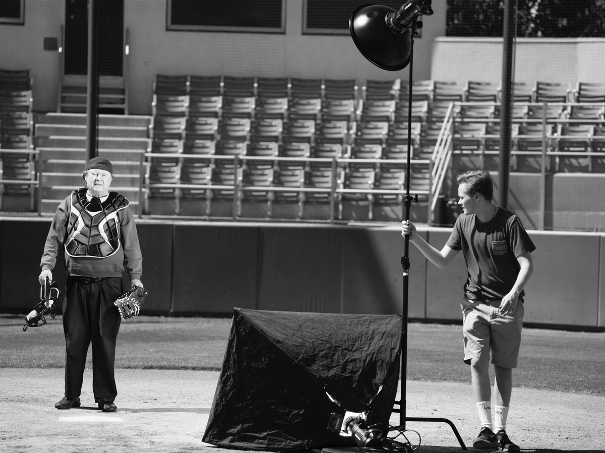 natureoftheway's tweet photo. Play ball! βΎοΈ #BehindtheScenes #BTS #TBT #NatureoftheWay https://t.co/80cUATJdIf