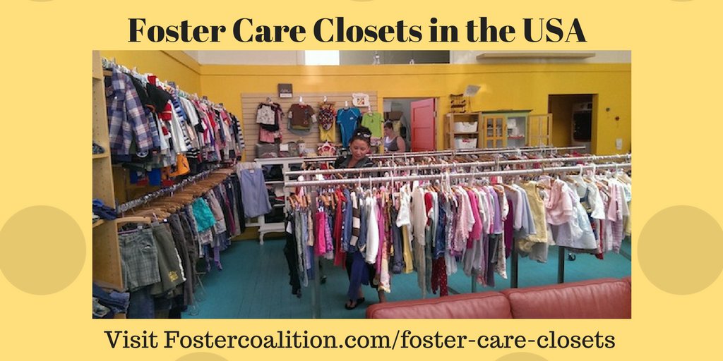 FosterCoalition's tweet photo. List of #fostercare closets in the USA. Something missing? Contact us https://t.co/AY2OofxuuZ https://t.co/wWR6y5rDiD