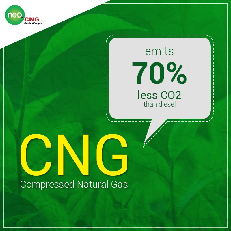 NeoCng's tweet image. Low on CO2, high on health! #SwitchtoCNG from Neo CNG, call us on 011 45604206 or visit us neocng.com

#NeoCNG #CNG