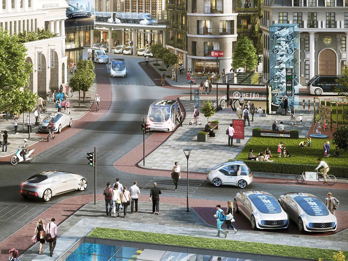 EvanKirstel's tweet photo. #Mercedes Promises #SelfDriving Taxis in Just Three Years on @wired https://t.co/CvO8kGeWUf #AI https://t.co/u3L6dcbXX5