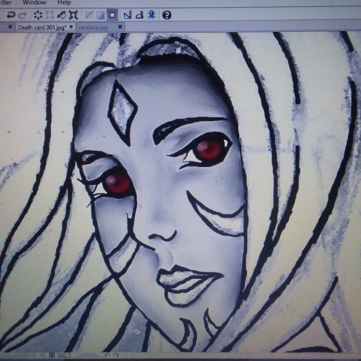 CandaceArtist's tweet photo. #earlybiz #wippic of a new #artprint may be #downloadable soon https://t.co/Nd5FVy66KT #DnD #OC #thief #rogue #drow #deathcard #skeleton https://t.co/DTdOH3B9oh