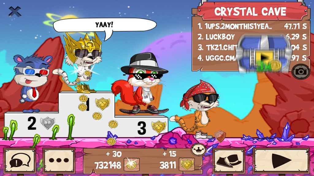 Itzyoboycreedy's tweet photo. Get on my level, son! #funrun2 #luckboy #chitowndiva #CMagzzzzz https://t.co/1EBdtQuj9C