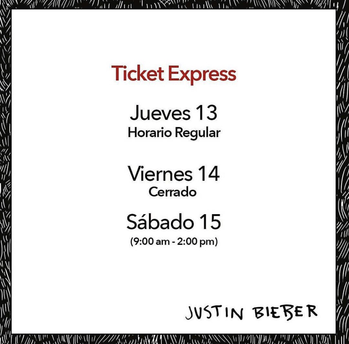 Justin_Always14's tweet photo. Tickets are still available for Justin Bieber & his #PurposeTour on Sat. at the @HRHPuntaCana. Points of sale for #TuboletacomDO attached. https://t.co/NLfhMQF08l