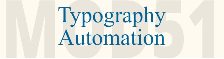 infogridpacific's tweet photo. MOD51 #Typography #Automation Announced. Amazing new digital PDF #book #production tool in #IPGDigitalPublisher https://t.co/7NQFibGWLj https://t.co/OtNkbwVkdM