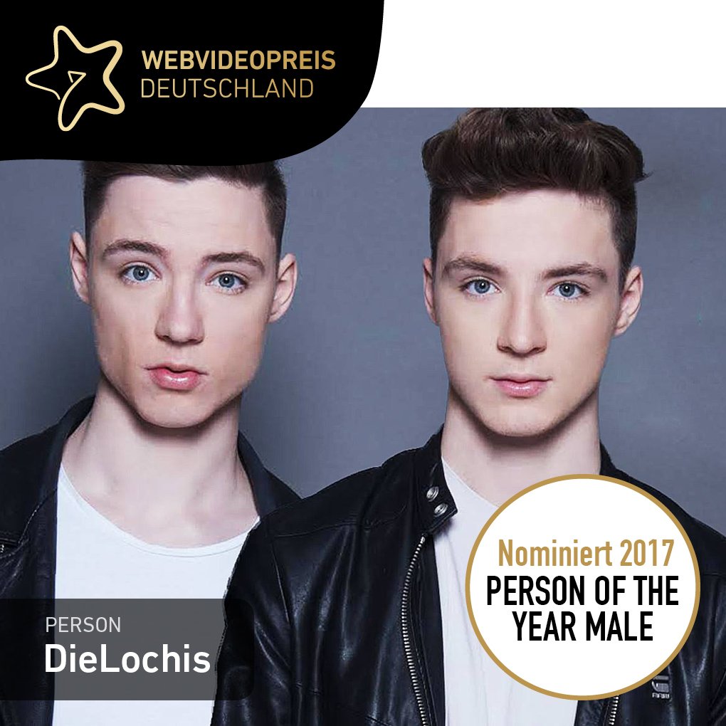 Ihr wollt, dass <a href="/dielochis/">Heiko & Roman (HE/RO)</a> den #wvp17 in der Kategorie Person of the Year Male gewinnen? Retweetet diesen Tweet bis zum 12. Mai 2017.