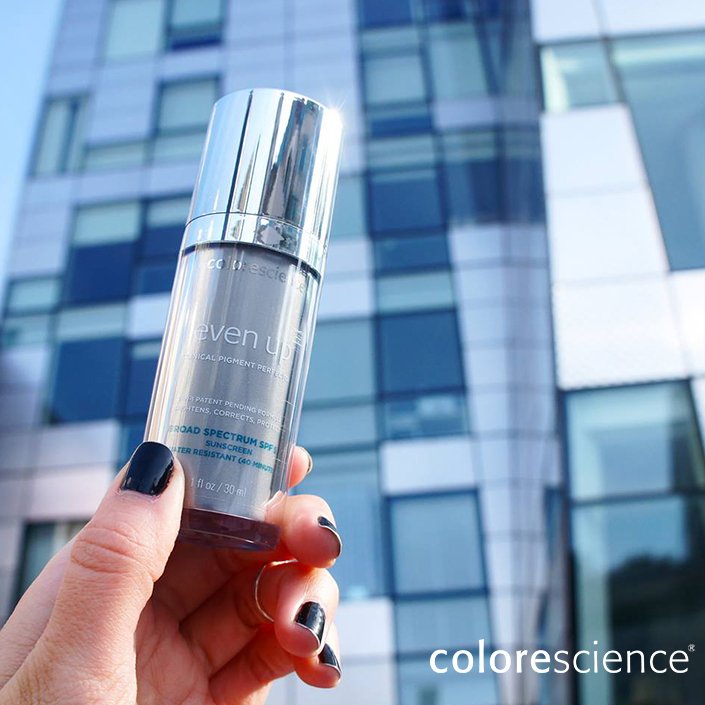 ColorescienceSA's tweet photo. Our products fit into handbags, are quick and easy to apply and love to travel. Where does your makeup go? #CSontheGo #EvenUp https://t.co/4KFeL553NZ