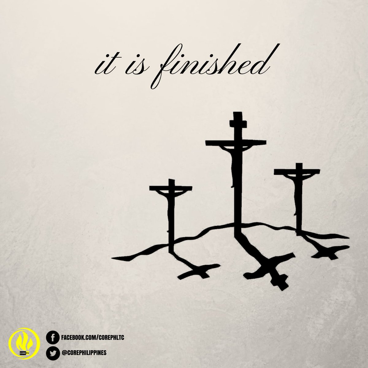 CorePhilippines's tweet photo. We must never forget how He laid down His life for us. Have a blessed Good Friday! 
#CorePH #LentenSeason2017 https://t.co/Xz0KD44fd2