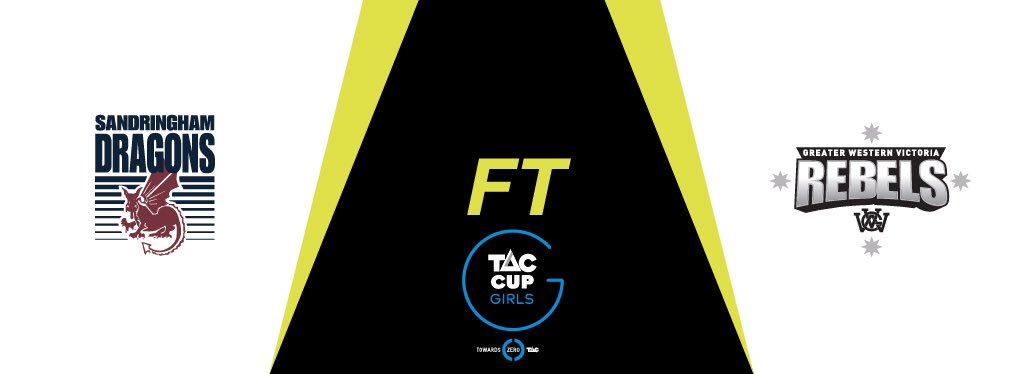 FT #TACCupGirls Rd 5: <a href="/GWVRebels/">GWV Rebels</a> 9.10 64 d <a href="/Sandy_Dragons/">Sandringham Dragons</a> 1.2 8. Final scores: bit.ly/2p2ivZO #towardszero