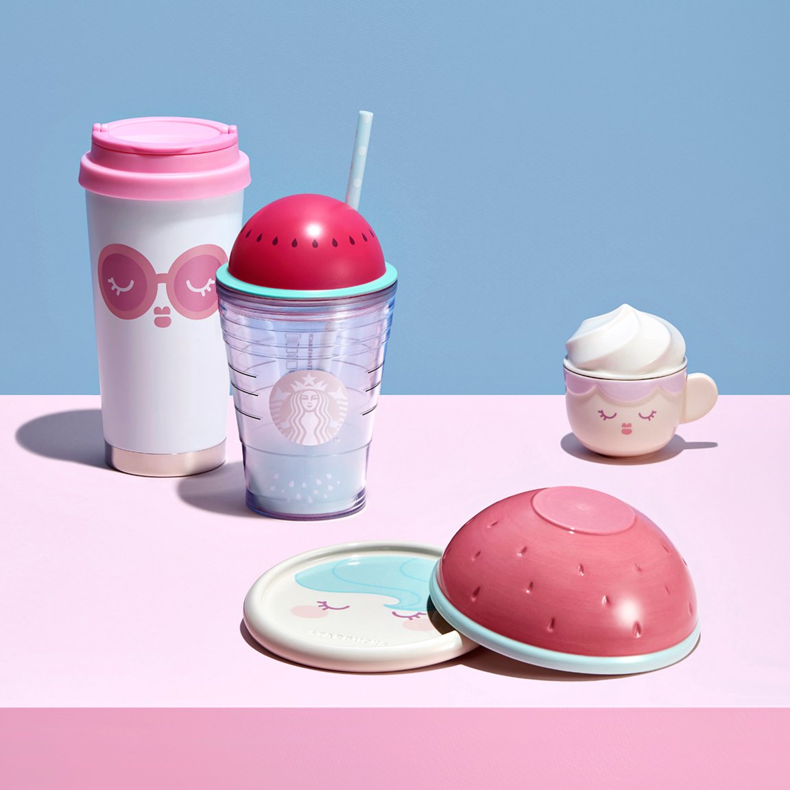 스타벅스 2017 여름 MD 4월 18일 출시 선공개 이미지컷

아마도 17일 전체 MD가 공개될듯한데요... 수박이 컨셉인가?? ㅎㅎ

sbuk.kr/starbucks/17

#수박
#4월18일
#여름MD
#썸머
#summer
#스타벅스