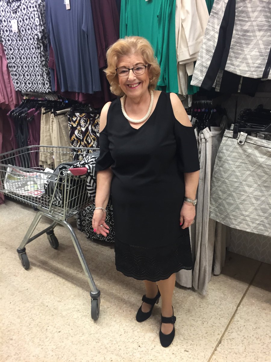 katyandamyrose's tweet photo. How glam is 1 of our loyal customers Eileen modelling a dress of ours she bought during the 25% ππ #TuHamilton https://t.co/PIatH5TcQ7