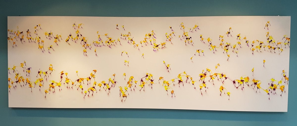 Our beautiful artwork is finally here. Exclusive painting by Jonathan Huxley. Book a table this weekend and be one of the first to see it!