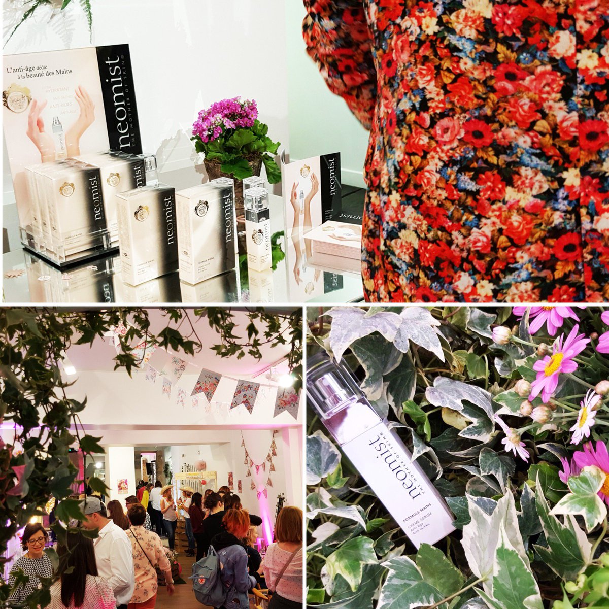 neomist_France's tweet photo. @neomist_France remercie @VictoiresBeaute pour ce super Afterwork 🌺💋🎉
#VDB2017
#GardenParty
#FormuleMains https://t.co/hmTMKnobEC